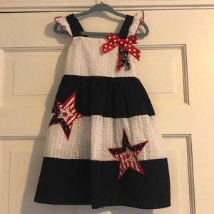 Red, White and Blue Dress